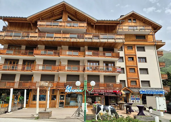 Lumineux 3 Pieces, 6 Pers, 250m Des Pistes, Animaux Admis - Fr-1-811-4 Апартаменты Ле дез Альп